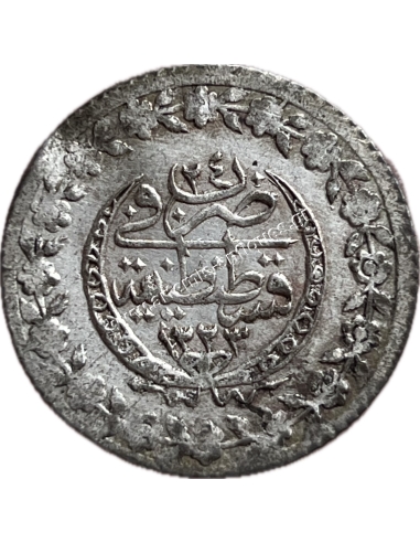 1 Kurus 1223-24/1831 Mahmud II Οθωμανική Αυτοκρατορία