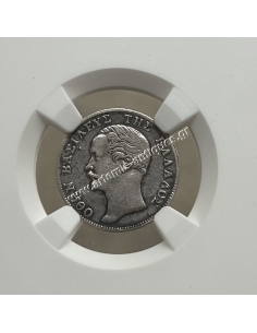 1/2 Drachma 1855 with dot VF35 NGC King Othon
