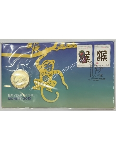 1 Dollar 2016 Year of the Monkey Australia PNC
