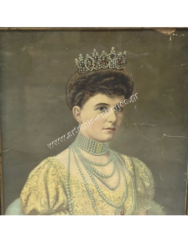 Sophia Queen of the Greeks, Chromolithograph