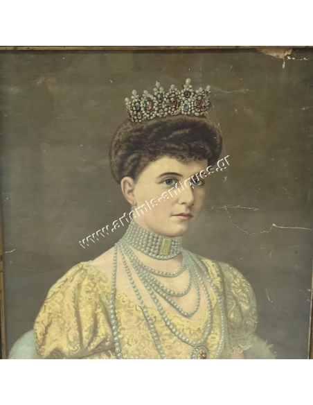 Sophia Queen of the Greeks, Chromolithograph