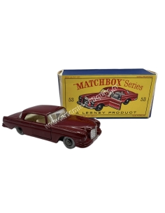 Matchbox series No 53, a Lesney product,Mercedes-Benz Coupe στο κουτί του