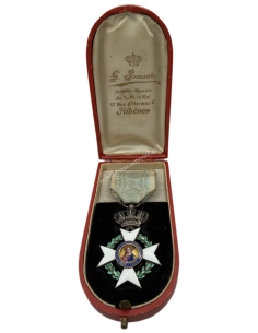 Silver Knight of the Order of the Redeemer by Pomonis, in box
