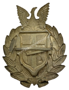 Greek Gendarmerie Regime of the Colonels Correctional Officers, Enameled Cap Badge 2