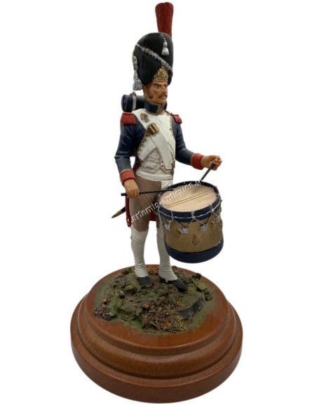 Drummer French Soldier Plastic Figurine Elite Paint