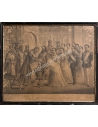 The Baptism of Constantine, Crown Prince of the Greek Throne, 22 August 1868, Lithograph