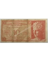 10 Δραχμές 1941 Cassa Mediterranea