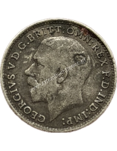 3 Pence 1916  George V United Kingdom Mint Error
