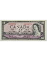 10 Dollars 1954 Elizabeth II Devil's Face Καναδάς XF-AU