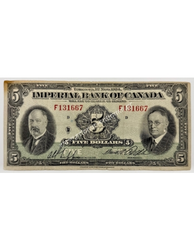 5 Dollars 1934 Καναδάς