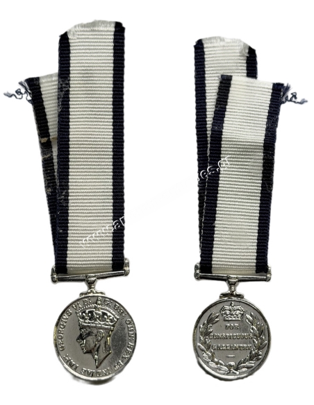 Conspicuous Gallantry Miniature Medal - Navy, United Kingdom