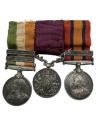 British Bar of 3 Miniature Medals, South Africa Boer War