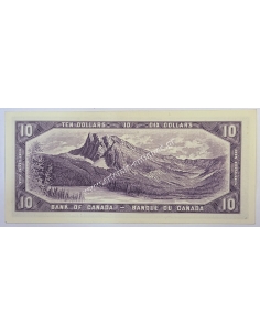 10 Dollars 1954 Elizabeth II P79-b Canada 2