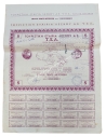 Touristic Company of Lesvos S.A Five Shares Title 1956 VOID