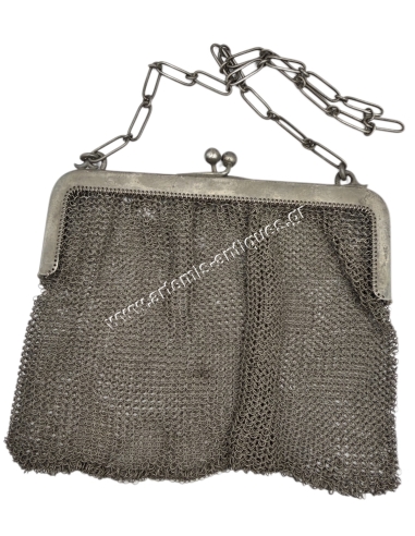 Antique Silver Purse
