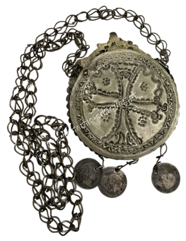 Greek Folk Art Amulet Saint George, Dodecanese