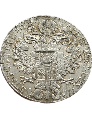 1815 - 1828, 1 Thaler 1780 AU, Hafner 36a, Maria Theresia Austrian Empire