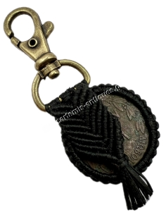 Greek Coin Keyring 10 Lepta 1869 2