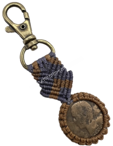 Μπρελόκ Νόμισμα 5 Λεπτά 1870