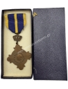 Naval Cross of Merit C class, in its box