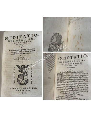 Institutiones absolutissimae in Graecam linguam, Cleynaerts Nicolas 1552