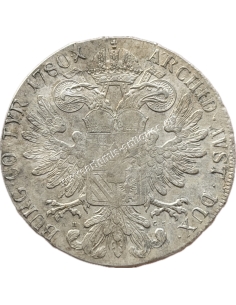 1812-1820 1 Thaler 1780 AHGS Hafner 3a Maria Theresia Αυστριακή Αυτοκρατορία 2