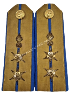 Hellenic Army Lieutenant Colonel's Epaulettes, Period 1976-1980