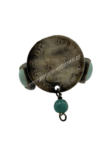 Mexican Silver Coin Ring