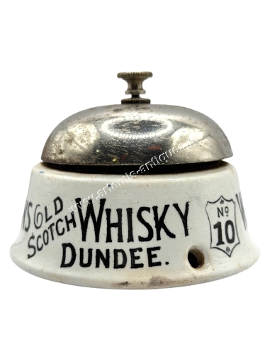 Διαφημιστικό κουδούνι πάγκου Old Scotch Whisky Watsons Dundee