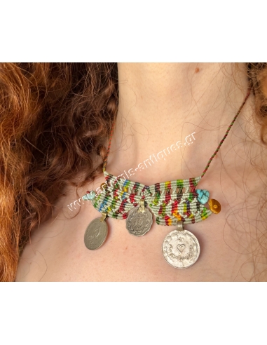Traditional Coin Ornaments Necklace