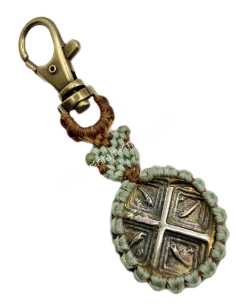 Ancient Greek Coin Copy Keyring 2