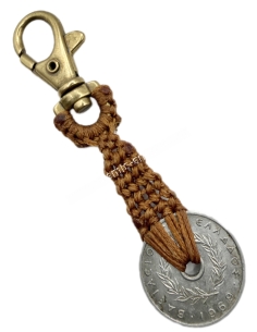 Greek Coin Keyring 10 Lepta 1969 2
