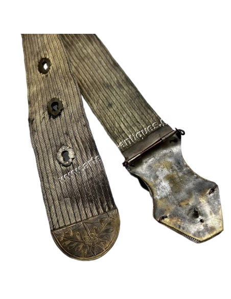 19th Century Traditional Gold Plated Belt