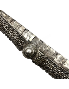 Tsar Antique Silver Belt Hallmarked 84