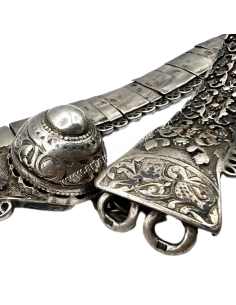 Tsar Antique Silver Belt Hallmarked 84 2