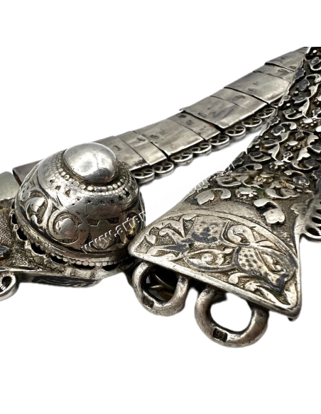 Tsar Antique Silver Belt Hallmarked 84