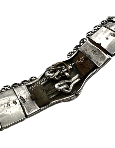 Tsar Antique Silver Belt Hallmarked 84