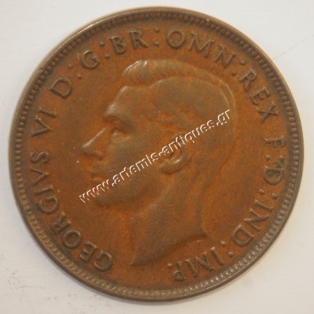 1 Penny 1940 K.G Australia