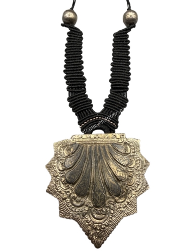 Necklace with 19th century Traditional Buckle