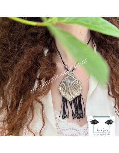 Necklace with 19th century Traditional Buckle