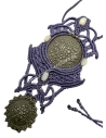Necklace with 19th century Traditional Buckles