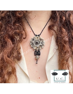 Necklace with 19th century Traditional Buckle 2
