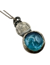Greek Silver Coin Necklace