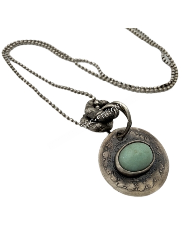 Persian Silver Coin Necklace