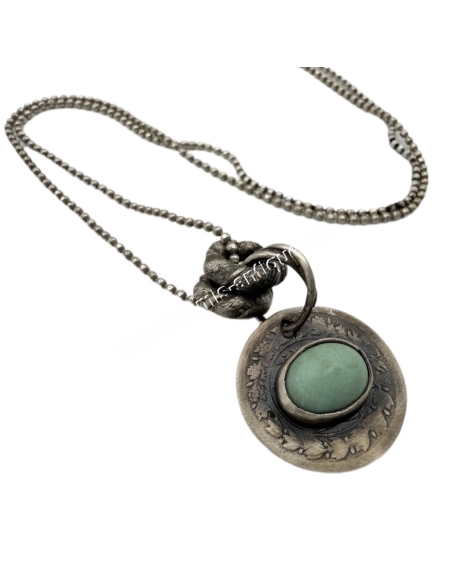 Persian Silver Coin Necklace