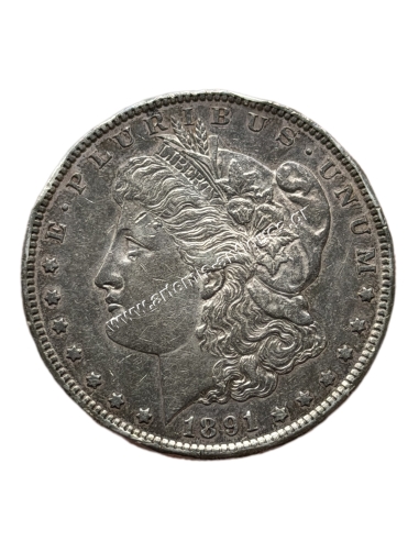 1 Dollar 1891 S Morgan