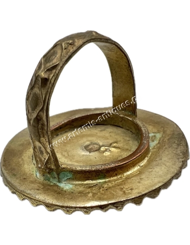 19th century Big Round Ring