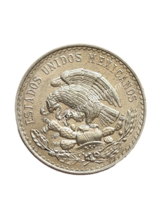 1 Peso "Cacheton" 1948 Mexico 2