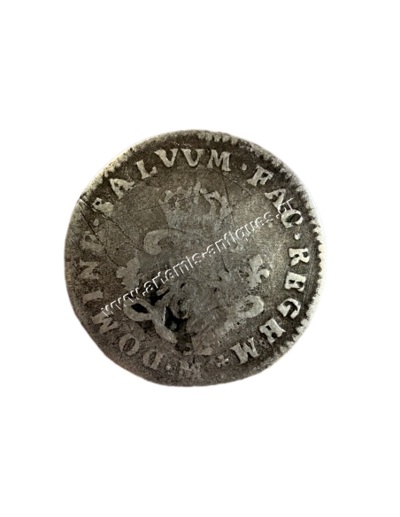 4 Sols with 2 Ls 1691 Louis XIV Γαλλία