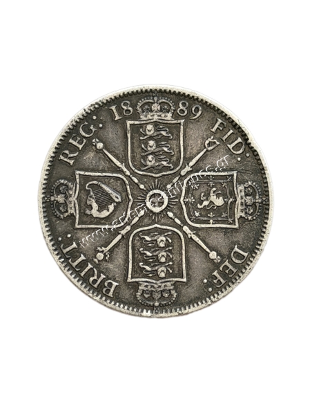 1 Florin 1889 Victoria United Kingdom